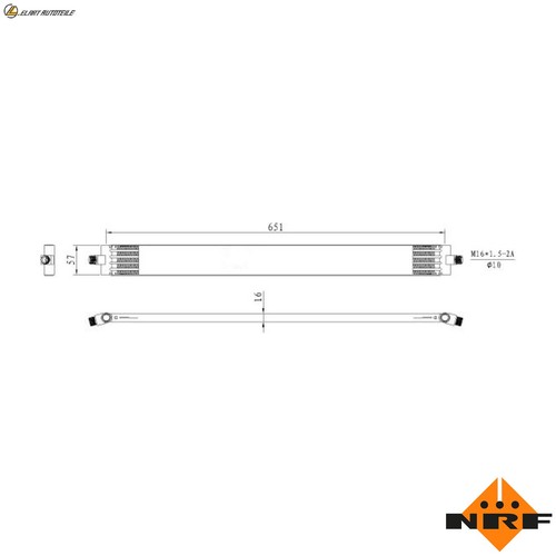 Oil cooler automatic - oil,